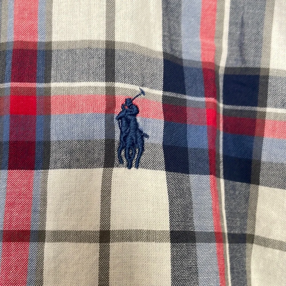 NWOT Ralph Lauren Plaid Button Down
